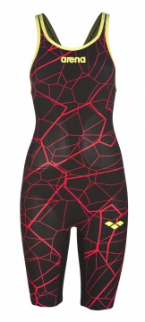 ARENA - Powerskin Carbon Air Limited Edition, Open Back, Black/Bright red